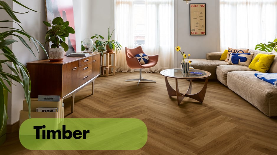 timber floor installation at springfield floorworld