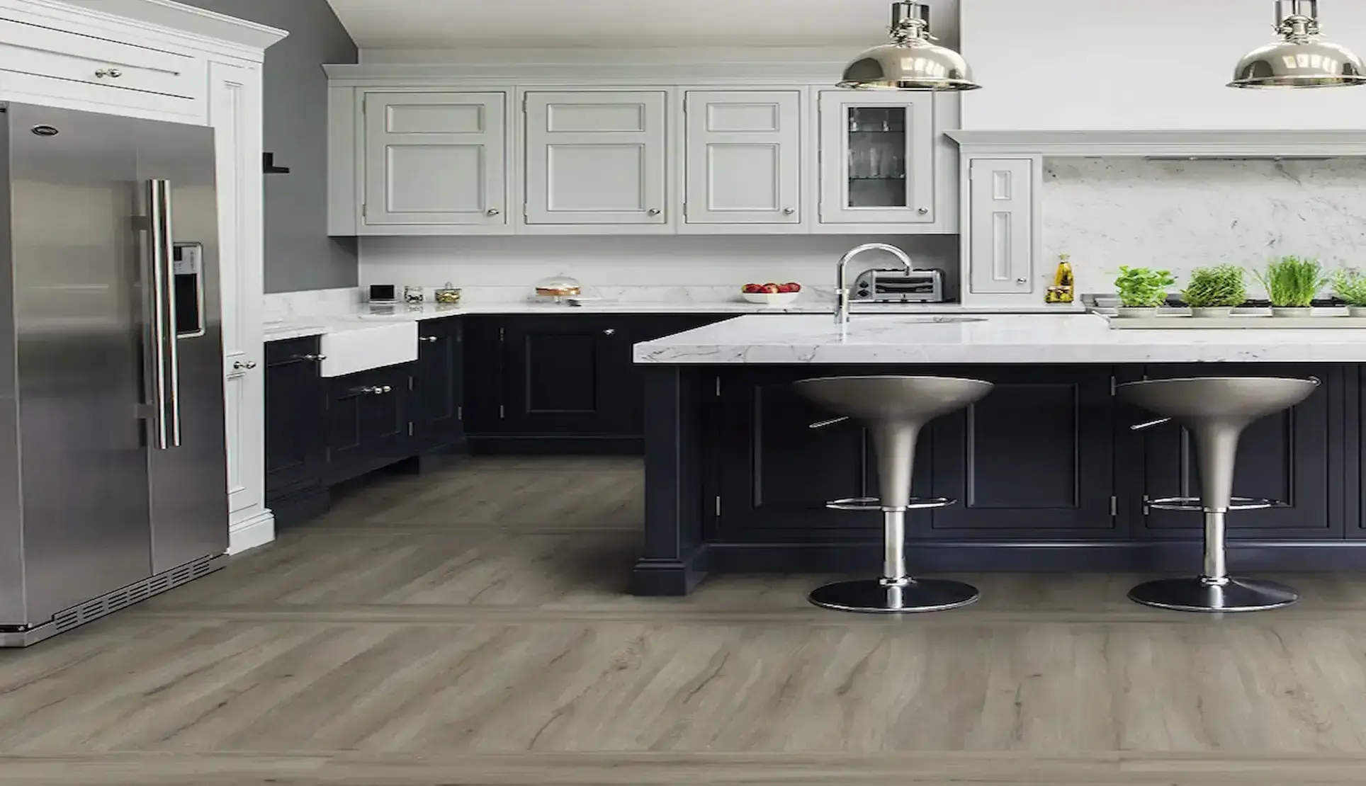 Vinyl Timber flooring for Kitchen