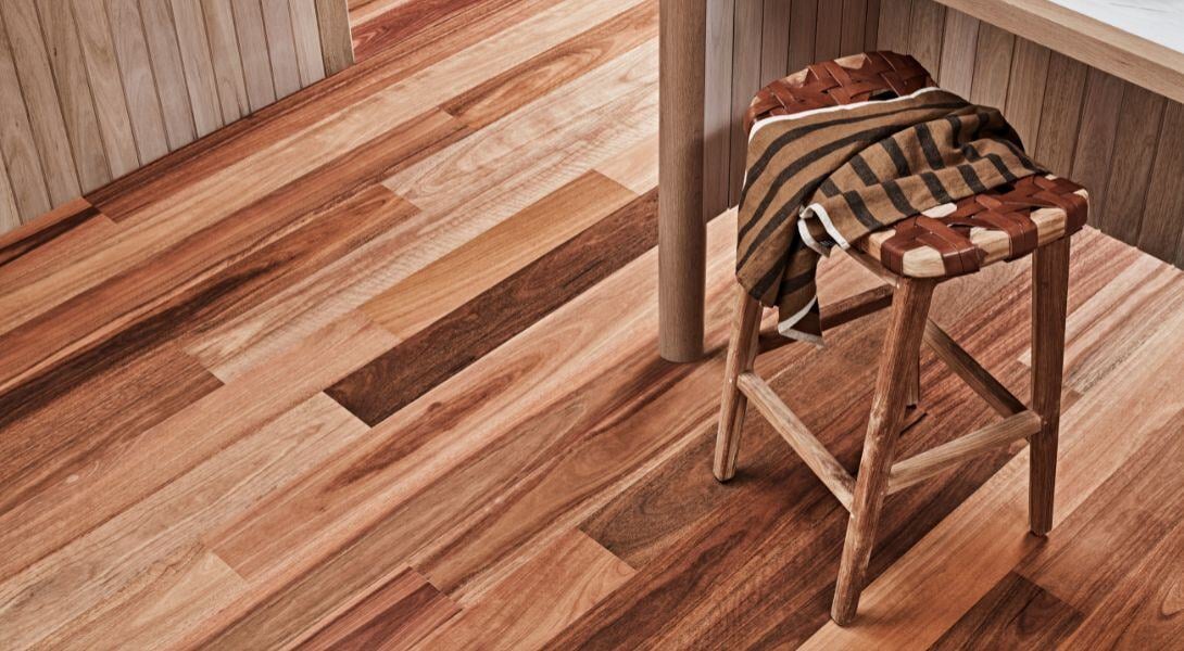 Australian Timber Flooring Godfrey Hirst in Kitchen