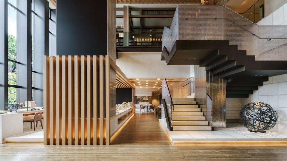 Kyoto Hotel Interior Shot Landscape