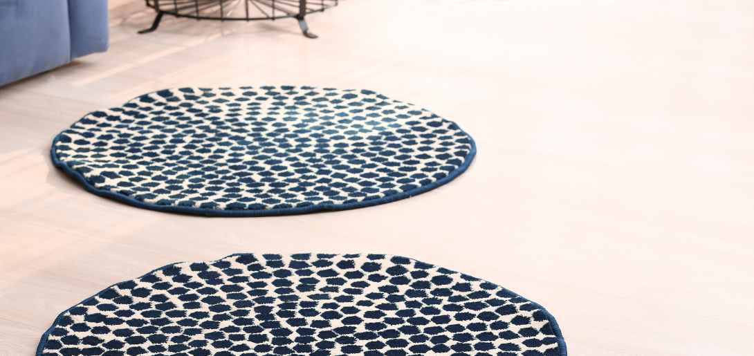 Rug on Timber Floor Image